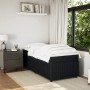 Cama box spring con colchón cuero sintético negro 90x190 cm de , Camas y somieres - Ref: Foro24-3285610, Precio: 341,06 €, De...