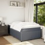 Cama box spring con colchón terciopelo gris oscuro 120x200 cm de , Camas y somieres - Ref: Foro24-3285633, Precio: 451,46 €, ...