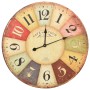 Colorful vintage wall clock 60 cm by vidaXL, Wall clocks - Ref: Foro24-325181, Price: 41,50 €, Discount: %