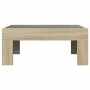 Coffee table with Infinity LED Sonoma oak 70x50x30 cm by , Coffee table - Ref: Foro24-847611, Price: 119,17 €, Discount: %