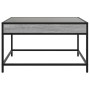 Coffee table with Infinity LED gray Sonoma 70x50x41 cm by , Coffee table - Ref: Foro24-847685, Price: 130,29 €, Discount: %