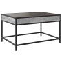 Coffee table with Infinity LED gray Sonoma 70x50x41 cm by , Coffee table - Ref: Foro24-847685, Price: 130,29 €, Discount: %