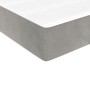 Colchón de muelles ensacados terciopelo gris claro 120x210x20cm de , Colchones - Ref: Foro24-4016576, Precio: 177,43 €, Descu...