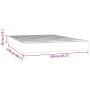 Pocket spring mattress light gray velvet 120x210x20cm by , Mattresses - Ref: Foro24-4016576, Price: 177,43 €, Discount: %