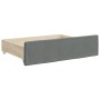 Cajones de cama 2 uds madera de ingeniería y tela gris oscuro de , Camas y accesorios - Ref: Foro24-833927, Precio: 65,06 €, ...