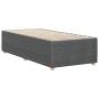 Single bed frame in dark gray fabric by , Beds and slatted bases - Ref: Foro24-3285072, Price: 149,99 €, Discount: %