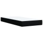 Single box spring bed with black fabric mattress by , Beds and slatted bases - Ref: Foro24-3286859, Price: 356,33 €, Discount: %