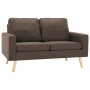 Brown fabric 2-piece sofa set by vidaXL, Sofas - Ref: Foro24-3056616, Price: 435,76 €, Discount: %