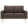 Brown fabric 2-piece sofa set by vidaXL, Sofas - Ref: Foro24-3056616, Price: 435,76 €, Discount: %