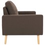 Brown fabric 2-piece sofa set by vidaXL, Sofas - Ref: Foro24-3056616, Price: 435,76 €, Discount: %