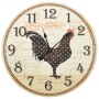 Reloj de pared con diseño de gallo multicolor MDF 60 cm de vidaXL, Relojes de pared - Ref: Foro24-325184, Precio: 42,91 €, De...