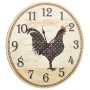 Reloj de pared con diseño de gallo multicolor MDF 60 cm de vidaXL, Relojes de pared - Ref: Foro24-325184, Precio: 42,91 €, De...