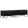 Mueble de TV madera de ingeniería negro 180x34x41 cm de , Muebles TV - Ref: Foro24-848589, Precio: 123,09 €, Descuento: %