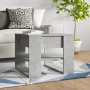 Engineered wood gray concrete coffee table 55.5x55x45 cm by , Coffee table - Ref: Foro24-810912, Price: 49,28 €, Discount: %