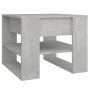 Engineered wood gray concrete coffee table 55.5x55x45 cm by , Coffee table - Ref: Foro24-810912, Price: 49,28 €, Discount: %