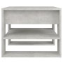 Engineered wood gray concrete coffee table 55.5x55x45 cm by , Coffee table - Ref: Foro24-810912, Price: 49,28 €, Discount: %