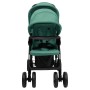 Tandem steel green twin stroller by , Baby strollers - Ref: Foro24-10352, Price: 206,78 €, Discount: %