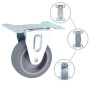 Fixed wheels 12 units 75 mm by , Material handling - Ref: Foro24-277827, Price: 44,18 €, Discount: %