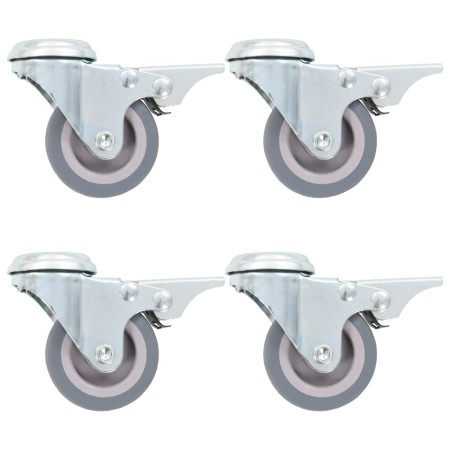 Swivel wheels with pin hole 32 units 50 mm by , Material handling - Ref: Foro24-277850, Price: 92,64 €, Discount: %