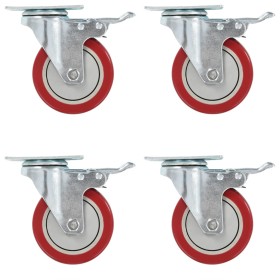 Swivel wheels 16 pieces 100 mm by , Material handling - Ref: Foro24-278093, Price: 95,84 €, Discount: %