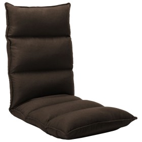 Folding brown fabric floor lounger by , Floor chairs - Ref: Foro24-325238, Price: 91,21 €, Discount: %