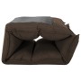 Folding brown fabric floor lounger by , Floor chairs - Ref: Foro24-325238, Price: 91,21 €, Discount: %