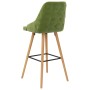 Kitchen stools 2 units light green velvet by , Kitchen stools - Ref: Foro24-289466, Price: 180,37 €, Discount: %