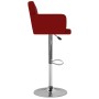 Kitchen stools 2 units synthetic leather red wine by , Kitchen stools - Ref: Foro24-323659, Price: 185,99 €, Discount: %