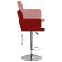 Kitchen stools 2 units synthetic leather red wine by , Kitchen stools - Ref: Foro24-323659, Price: 185,99 €, Discount: %