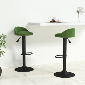 Kitchen stools 2 units dark green velvet by , Kitchen stools - Ref: Foro24-333604, Price: 105,88 €, Discount: %