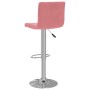 Kitchen stools 2 units pink velvet by , Kitchen stools - Ref: Foro24-333692, Price: 117,88 €, Discount: %