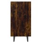 Aparador de madera de ingeniería roble ahumado 103,5x35x70 cm de , Aparadores - Ref: Foro24-813185, Precio: 76,51 €, Descuent...