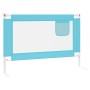 Barandilla de seguridad cama de niño azul tela 100x25 cm de , Barandillas de seguridad - Ref: Foro24-10208, Precio: 31,94 €, ...