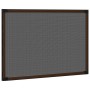 Ausziehbares Fliegengitter für Fenster in Braun (100-193)x75 cm. von , Moskitonetze für Fenster - Ref: Foro24-149042, Preis: ...