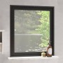 Magnetic mosquito net for windows in anthracite grey, 130x150 cm. by , Mosquito nets for windows - Ref: Foro24-153856, Price:...