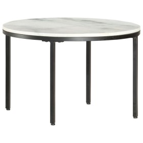 Solid authentic white and black marble Ø65 cm coffee table by , Coffee table - Ref: Foro24-286410, Price: 132,65 €, Discount: %