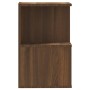 Bedside table made of brown oak plywood, measuring 35x35x55 cm. by , Nightstands - Ref: Foro24-815187, Price: 37,64 €, Discou...