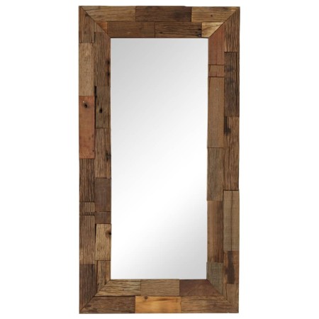 Espejo de madera maciza reciclada 50x110 cm de , Espejos - Ref: Foro24-246306, Precio: 167,22 €, Descuento: %