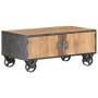 Solid recycled wood coffee table 90x50x39 cm by , Coffee table - Ref: Foro24-323514, Price: 238,72 €, Discount: %