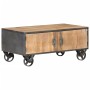 Solid recycled wood coffee table 90x50x39 cm by , Coffee table - Ref: Foro24-323514, Price: 238,72 €, Discount: %