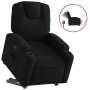 Sillón eléctrico reclinable elevable de tela negro de , Sillones - Ref: Foro24-3204394, Precio: 311,87 €, Descuento: %