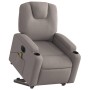 Sillón de masaje eléctrico reclinable elevable tela taupé de , Sillones - Ref: Foro24-3204412, Precio: 333,73 €, Descuento: %