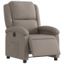 Sillón reclinable eléctrico tela gris taupé de , Sillones - Ref: Foro24-3204148, Precio: 251,90 €, Descuento: %