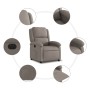 Sillón reclinable eléctrico tela gris taupé de , Sillones - Ref: Foro24-3204148, Precio: 251,90 €, Descuento: %