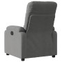 Sillón reclinable eléctrico tela de microfibra gris oscuro de , Sillones - Ref: Foro24-3204917, Precio: 247,89 €, Descuento: %