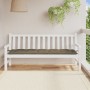 Kissen für Gartenbank aus grauem Taupe-Melange-Stoff 180x50x7 cm. von , Kissen für Stühle und Sofas - Ref: Foro24-4002572, Pr...