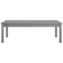 Solid gray acacia wood coffee table 100x50x33 cm by vidaXL, Garden tables - Ref: Foro24-311828, Price: 65,87 €, Discount: %