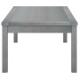 Solid gray acacia wood coffee table 100x50x33 cm by vidaXL, Garden tables - Ref: Foro24-311828, Price: 65,87 €, Discount: %