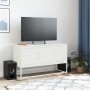 Mueble para TV de acero blanco 100,5x39x60,5 cm de , Muebles TV - Ref: Foro24-846481, Precio: 98,99 €, Descuento: %