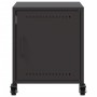 Black steel bedside table 36x39x43.5 cm by , Nightstands - Ref: Foro24-846614, Price: 63,04 €, Discount: %